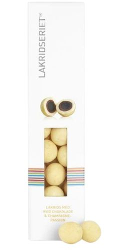 Lakridseriet - Paris lakrids m/hvid chokolade & champ/passion