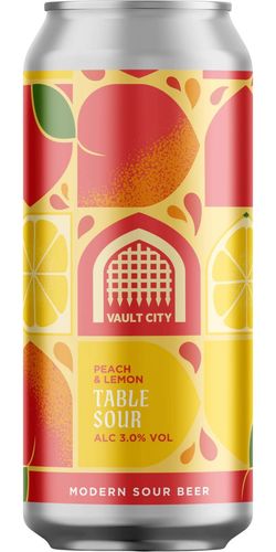 Vault City, Peach & Lemon Table Sour