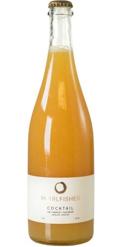 Pearlfisher Cocktail med Gin, Mango, Gulerod, Limeblade & Ingefær