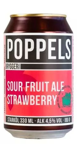 Poppels, Sour fruit ale Strawberry