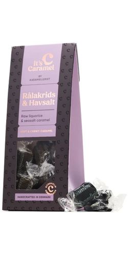 Karamelleriet - Rålakrids & havsaltkarameller 90g.