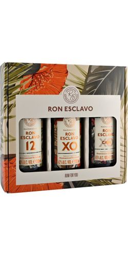 Ron Esclavo Giftbox, 12, XO, XO Cask 3x20cl