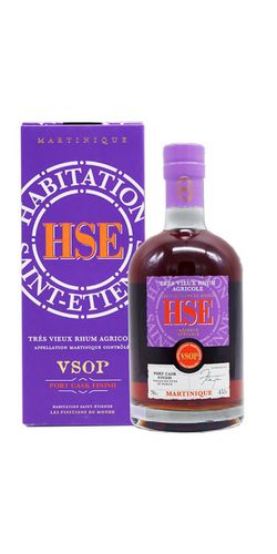 St. Etienne Agricole Martinique Rhum port cask finish VSOP