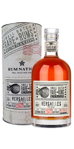 Rum Nation, Rare Rums, Versailles 16 år 2007-24 Ex. P/W Cask