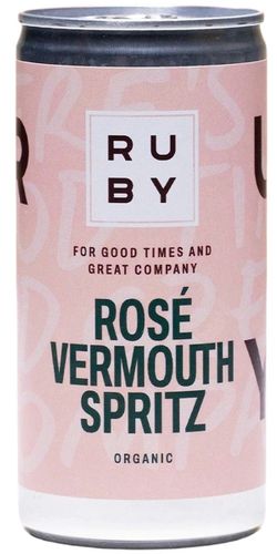 Ruby Spiritz, Rosé Vermouth Spritz Organic RTD