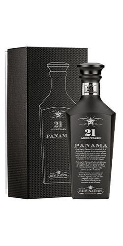 Rum Nation Panama 21 Years Black Decanter
