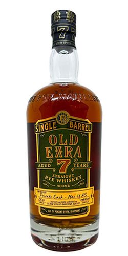 Ezra Brooks 7 års Straight Rye MacY Signature