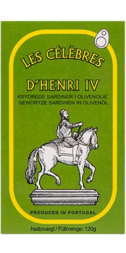 D'HENRI IV Krydrede Sardiner i Olivenolie