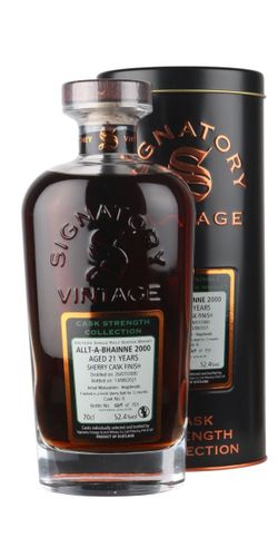 Signatory Allt-A-Bhainne 2000 Single cask