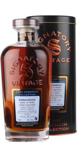 Signatory Bunnahabhain 2010 Single cask