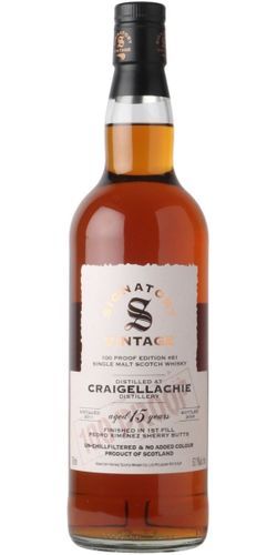 Signatory Vintage Craigellachie 2011 100 proof