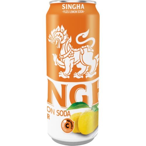 Singha Lemon Soda Yuzu Zero Sugar