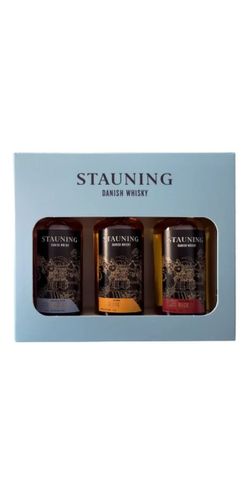 Stauning gaveæske 3x5 cl.