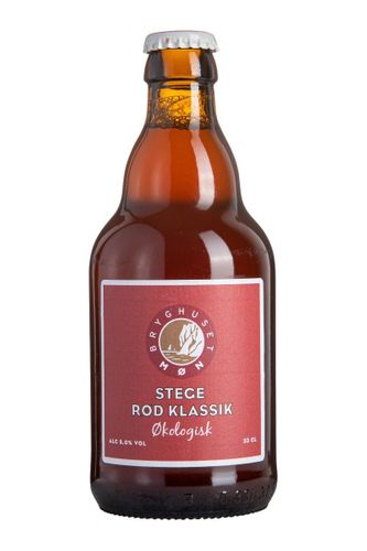 Møn Bryghus, Stege Rød Klassik, Økologisk - BEDST FØR: 05.02.2026