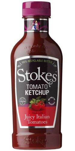 Stokes, Tomato Ketchup Squeezy 485 g.
