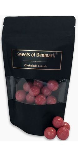 Sweets of Denmark - Hindbær Choko-Lakrids