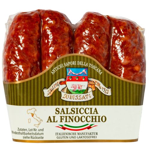 Tørrede Salsiccia Fennikel 200 g. 