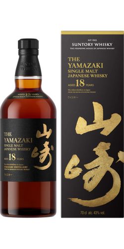 Yamazaki, Aged 18 Years, 43%, 70cl
