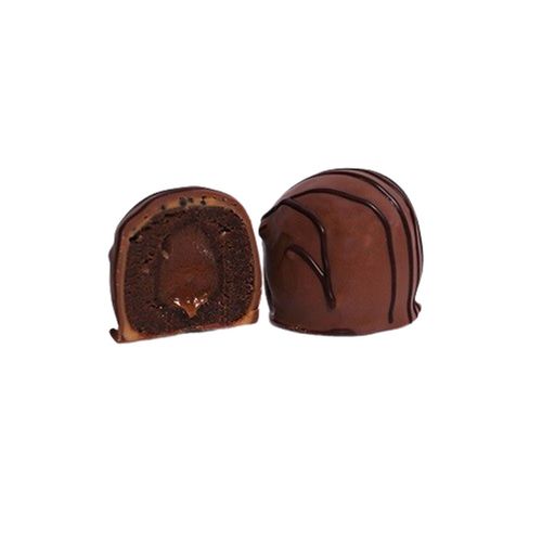 Trøffel m. Karamel havsalt i Flowpack - Bedst før: 25.11.2025