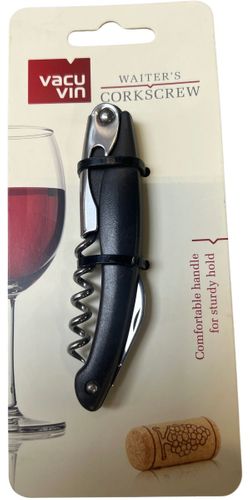 Vacuvin, Waiters Corkscrew - Sort