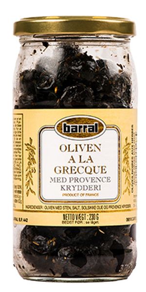 Barral - Sorte Oliven m. Provence