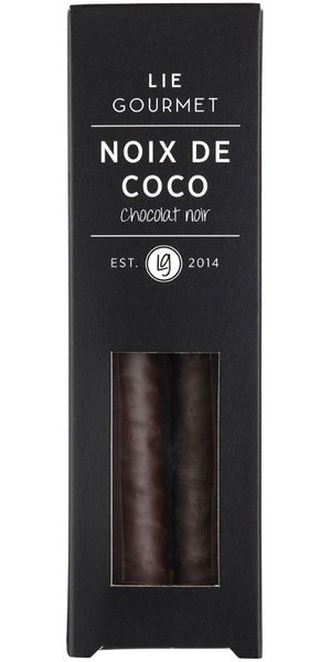Lie Gourmet, Coconut Bars Dark Chocolate (70g)