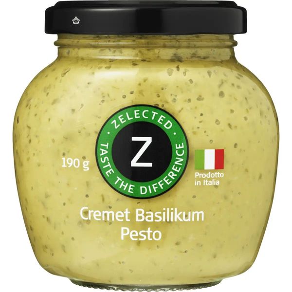 Zelected, Cremet Pesto Basilikum