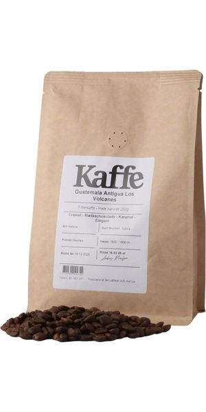 Guatemala Antigua Los Volcanes kaffe 250 g. (Malet kaffe)