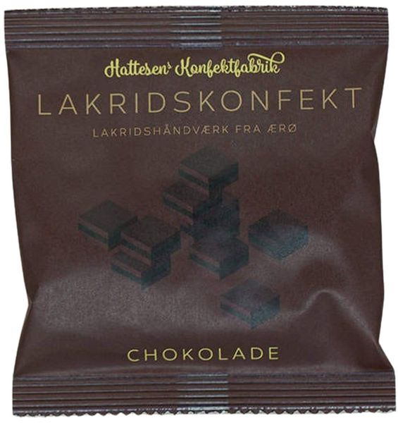 Hattesen Lakridskonfekt, Chokolade (pose)