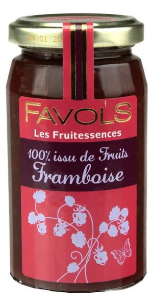 Gourmeture/Hindbærmarmelade med 100% frugt