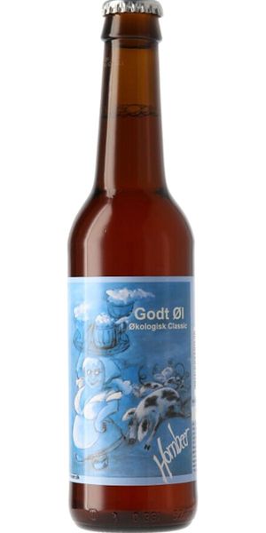 Hornbeer, Økologisk Godt øl Classic  - Bedst før: 06.07.2026