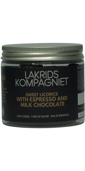 Lakrids Kompagniet, Sød Lakrids med Espresso 130 g.