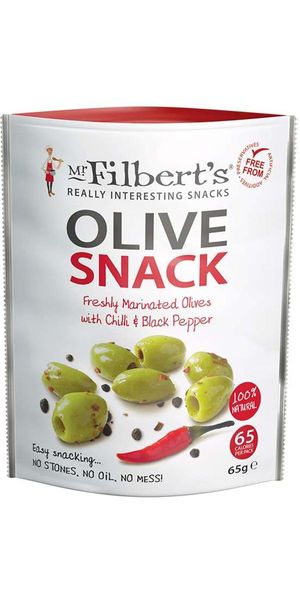 Mr. Filbert's, Green Olive With Chili & Black Pepper