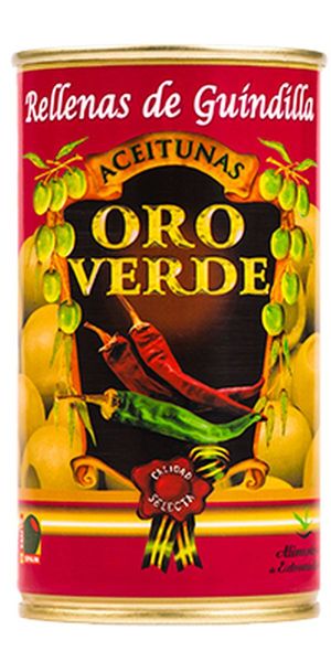 ORO VERDE Oliven m/Chili-Puré