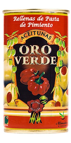 ORO VERDE Oliven m/Paprika Puré