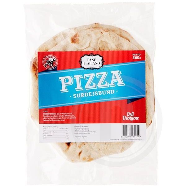 Pizzabunde 2 styks